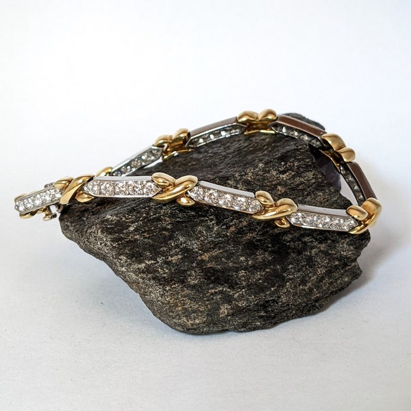 Diamond Bracelet Etsy