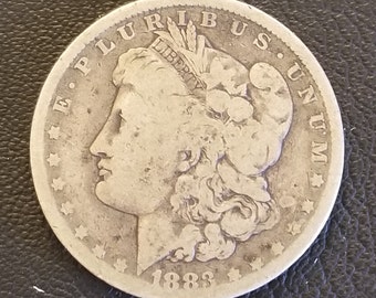 1883 O Morgan Silver Dollar