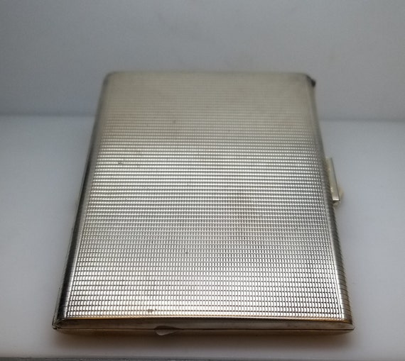 Sterling Silver Cigarette Case