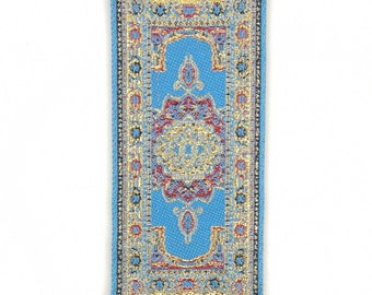 Handmade Turkish Carpet Wall Hanging - Evil Eye - Lucky Eye - Nazar Alloy
