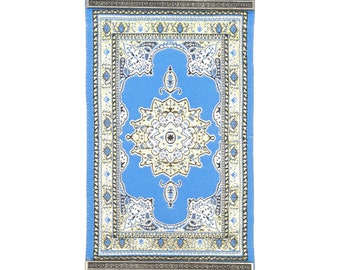 Handmade Turkish Carpet - Evil Eye - Lucky Eye - Nazar Alloy - Wall Hanging