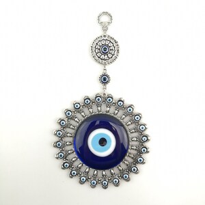 Handmade Wall Hanging Evil Eye - Lucky Eye - Nazar Alloy