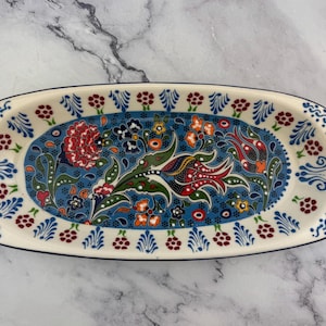 Ceramic Serving Dish - Turkish Pottery - Serving Plates