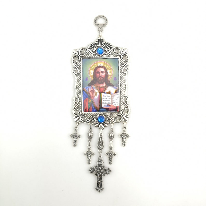 Handmade Jesus Wall Hanging Christian Etsy