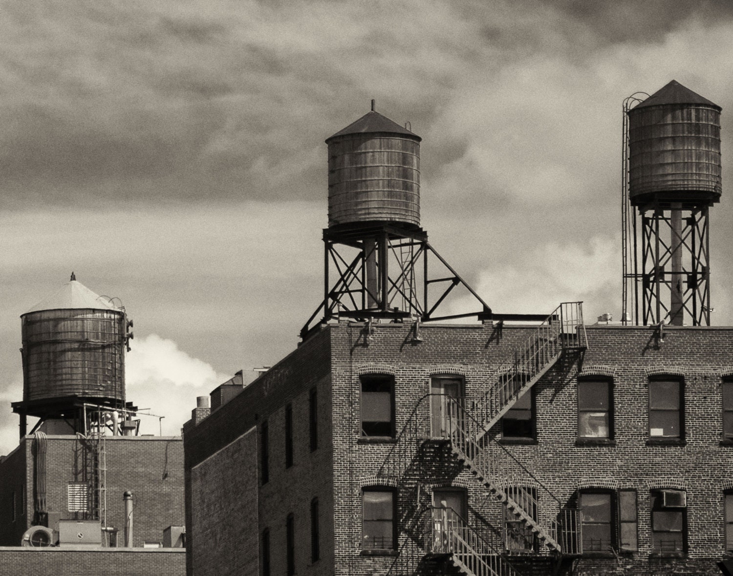 Nyc Water Tower - Etsy