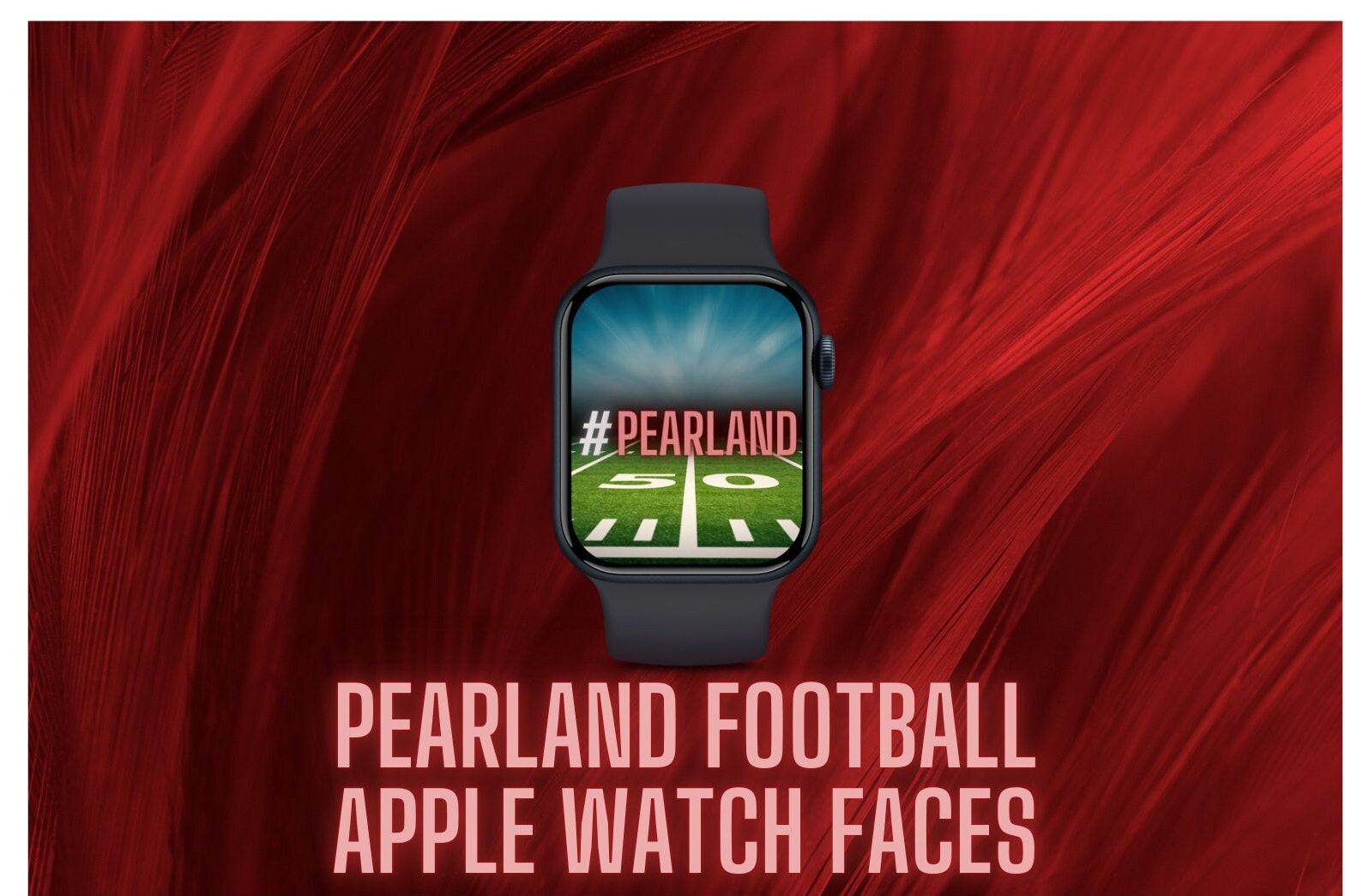 Pearland Football Apple Watch Face Wallpaper Etsy