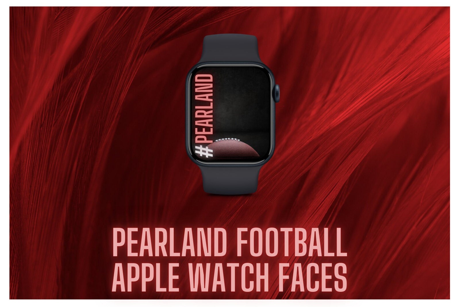Pearland Football Apple Watch Face Wallpaper Etsy