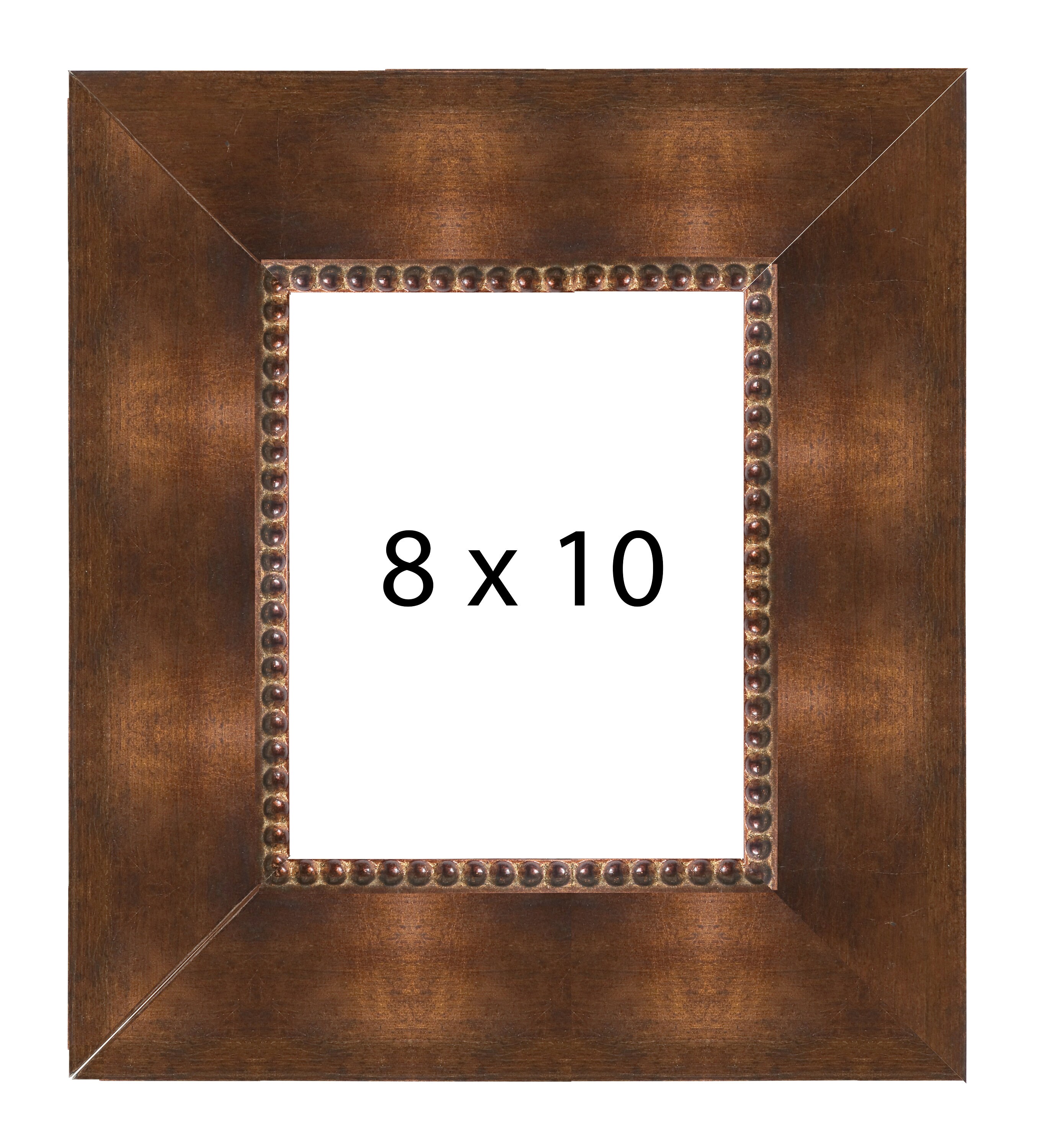 Copper Picture Frame With decorative Bead 5x7 Etsy