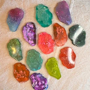 Mixed Assortment of Geode Magnets