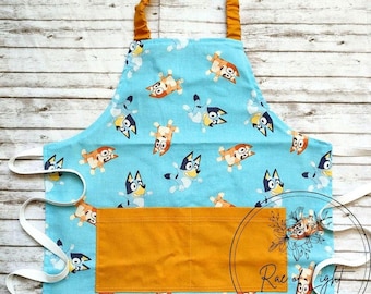Bluey Dog Toddler Apron
