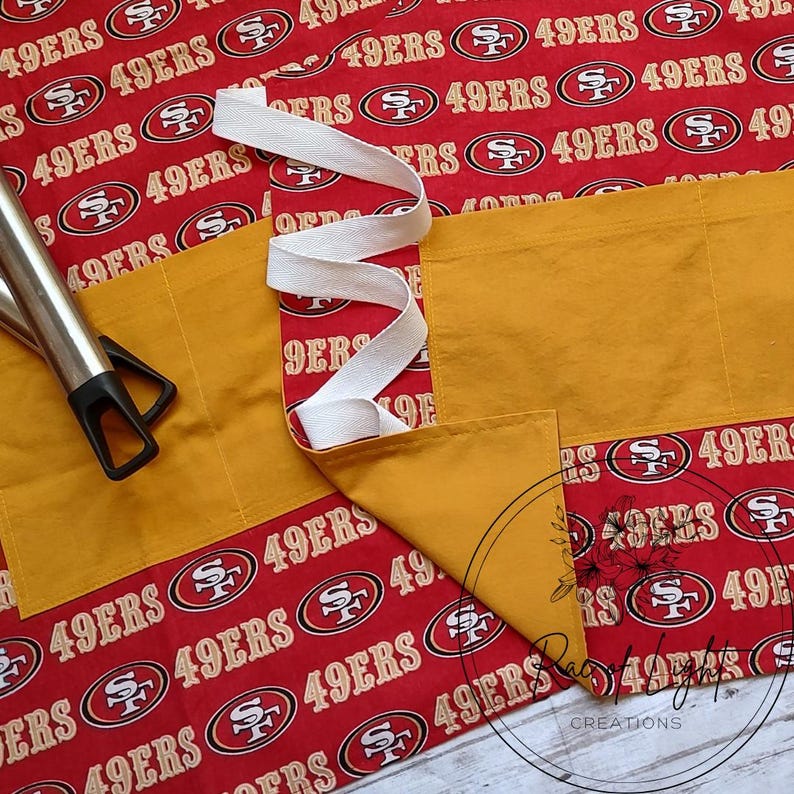 Daddy/mommy and Me SF Niners 49ers Football Apron - Etsy