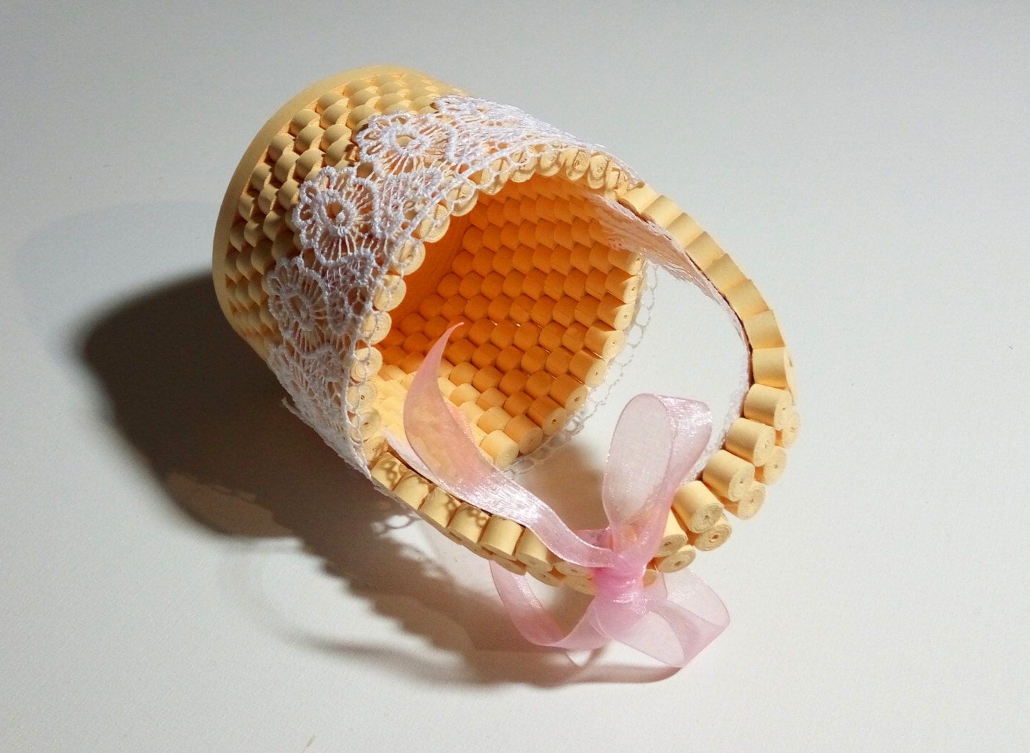 Quilling Kunst Ostern Korb Ostern Geschenk Ostern ...