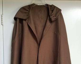 Renaissance Traveller's Cloak - Brown
