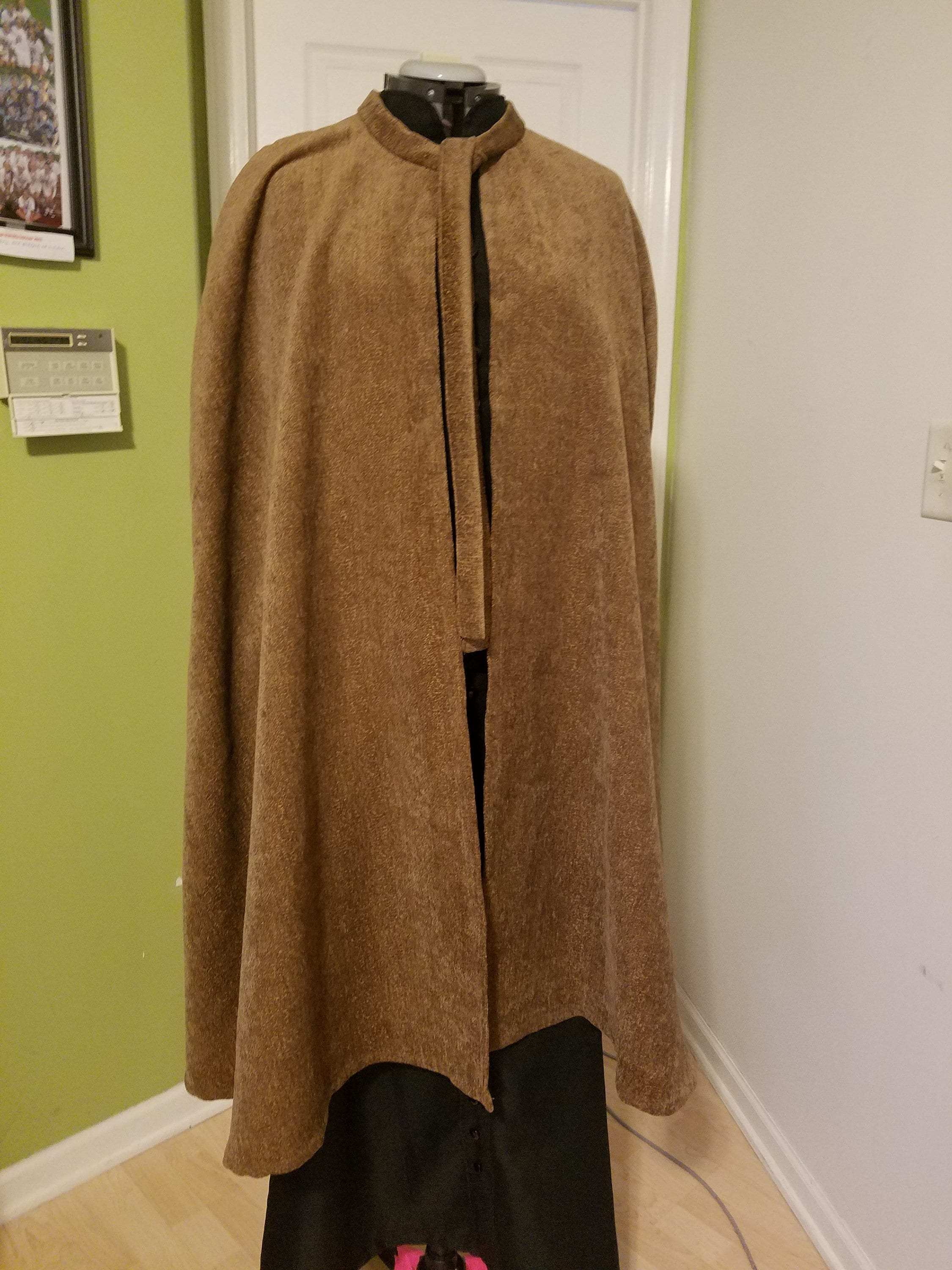 knee length cloak