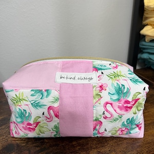 Neceser, Neceser de maquillaje, Neceser de maquillaje, Neceser hecho a mano, Neceser de flores, Neceser acolchado, Neceser floral, Neceser floral,