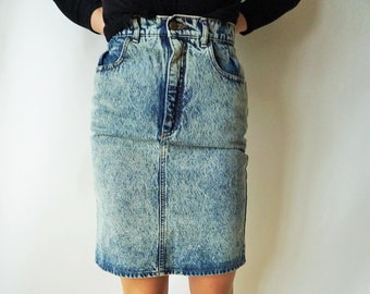 mid length denim skirts 0-60