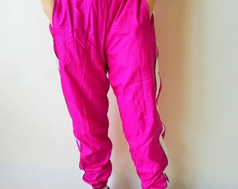 parachute material track pants