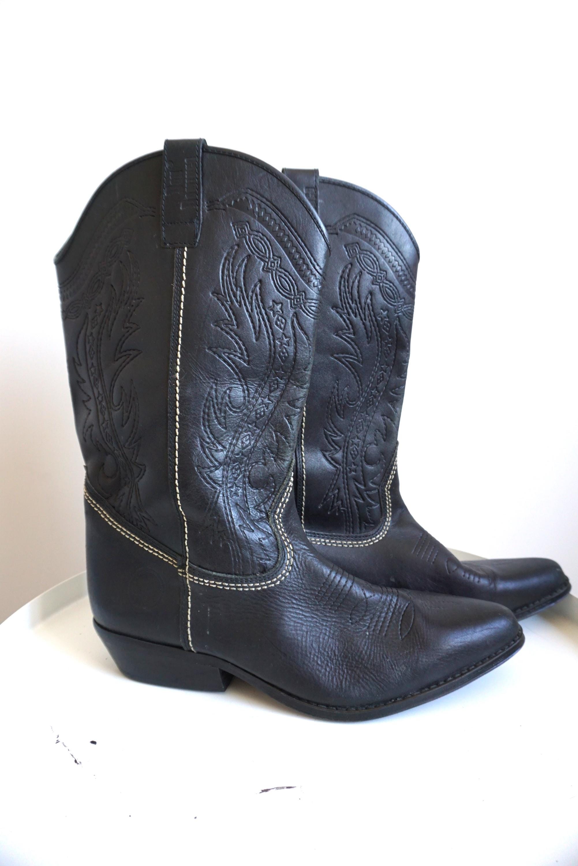 靴 vintage western boots 1970's/ 1980's Men's Vintage Acme Western Cowboy Boots Size