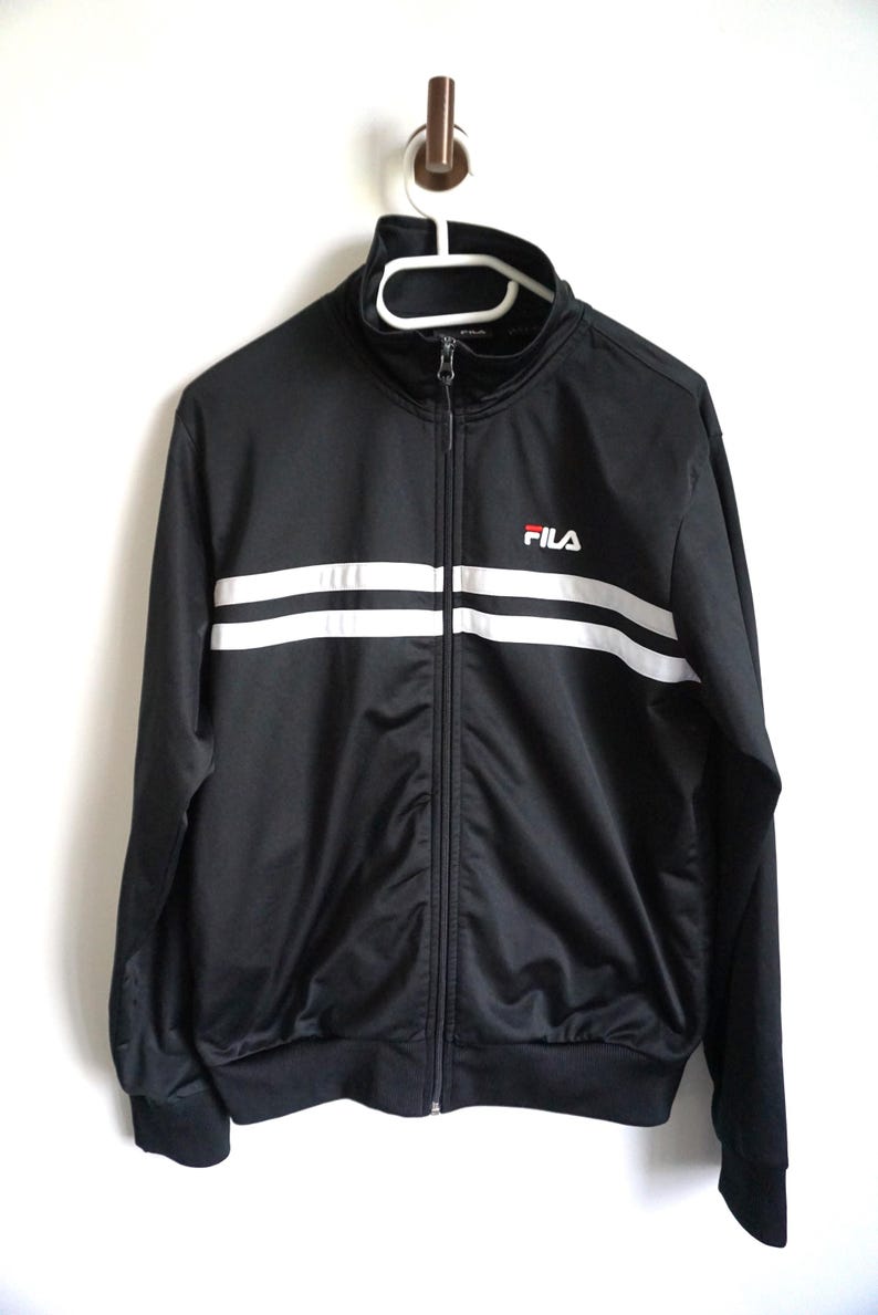 Vintage Fila Track Jacket: 90s Sportswear Windbreaker - Size S / M image 1