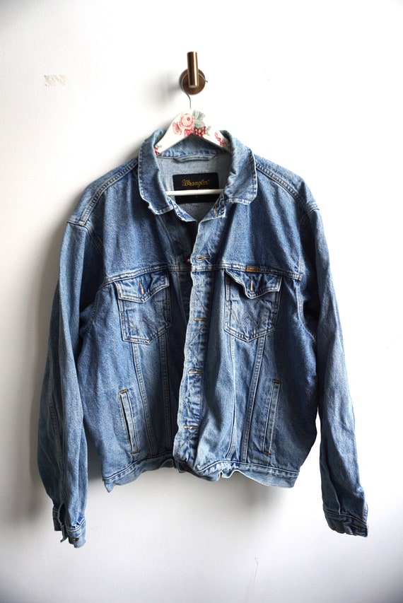 Veste en jean femme large sale