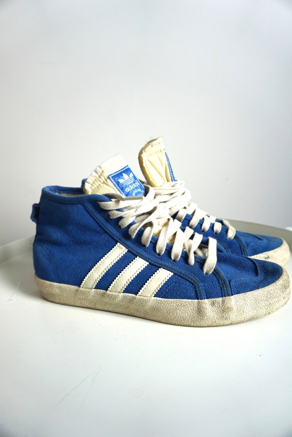 Vintage ADIDAS Suede Leather Boots / Trainers / H… - image 2