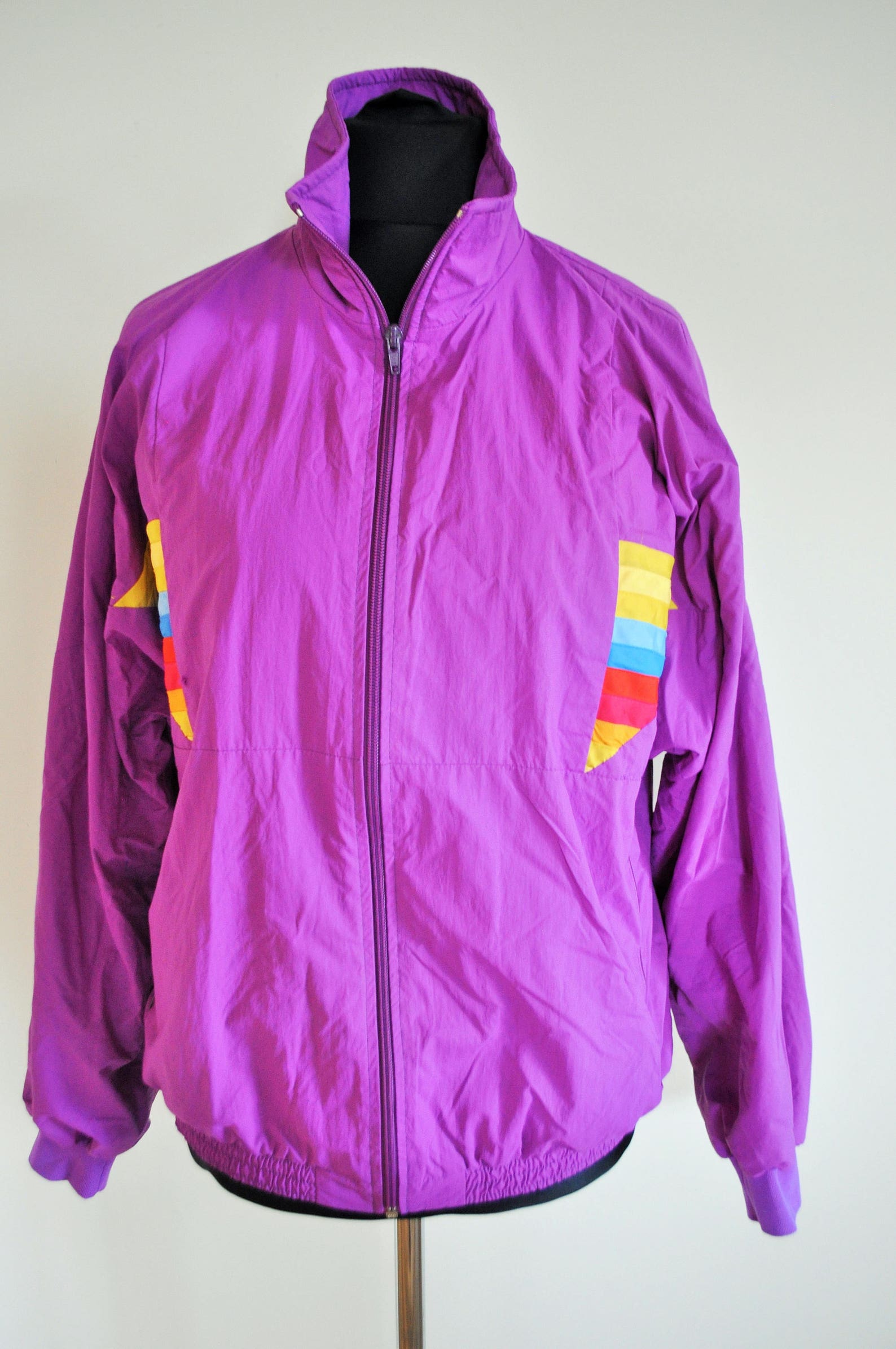 Vintage Parachute Sportswear / Running Gear Jacket / Run / | Etsy