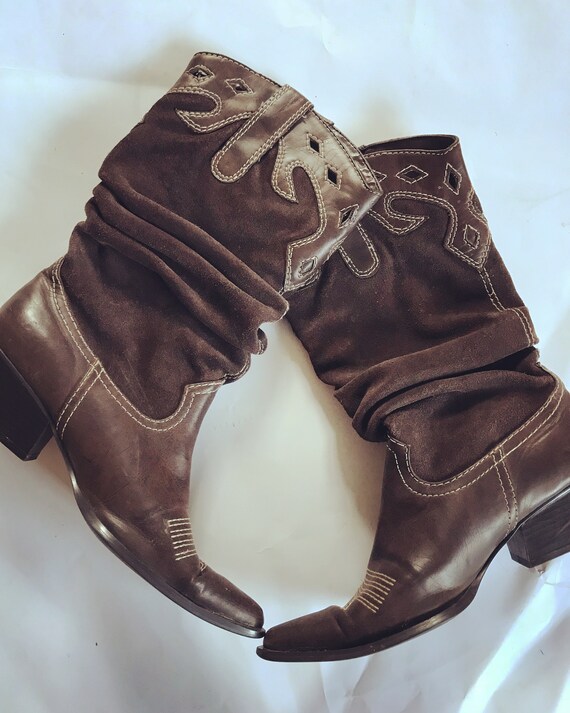 soft leather western boots
