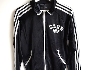 Vintage Adidas Track Jacket: 90s Sportswear Windbreaker - Size S