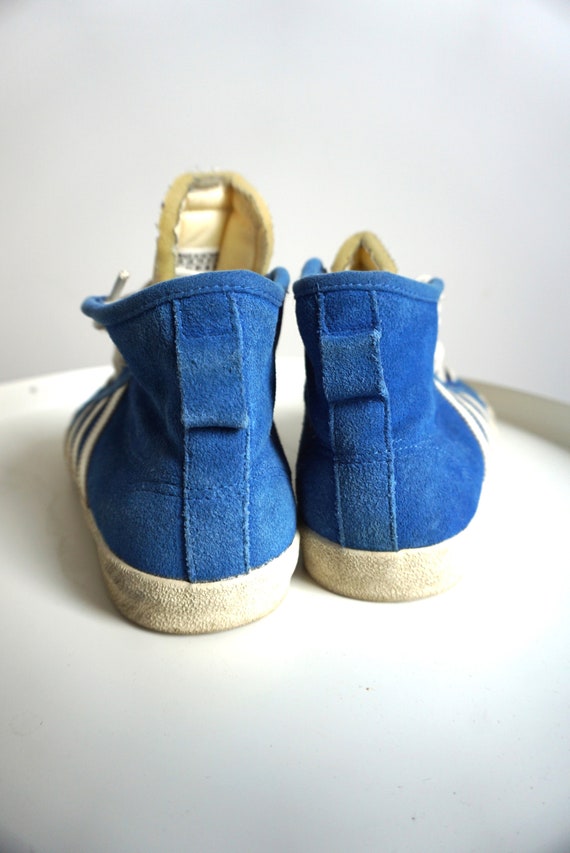 Vintage ADIDAS Suede Leather Boots / Trainers / H… - image 5