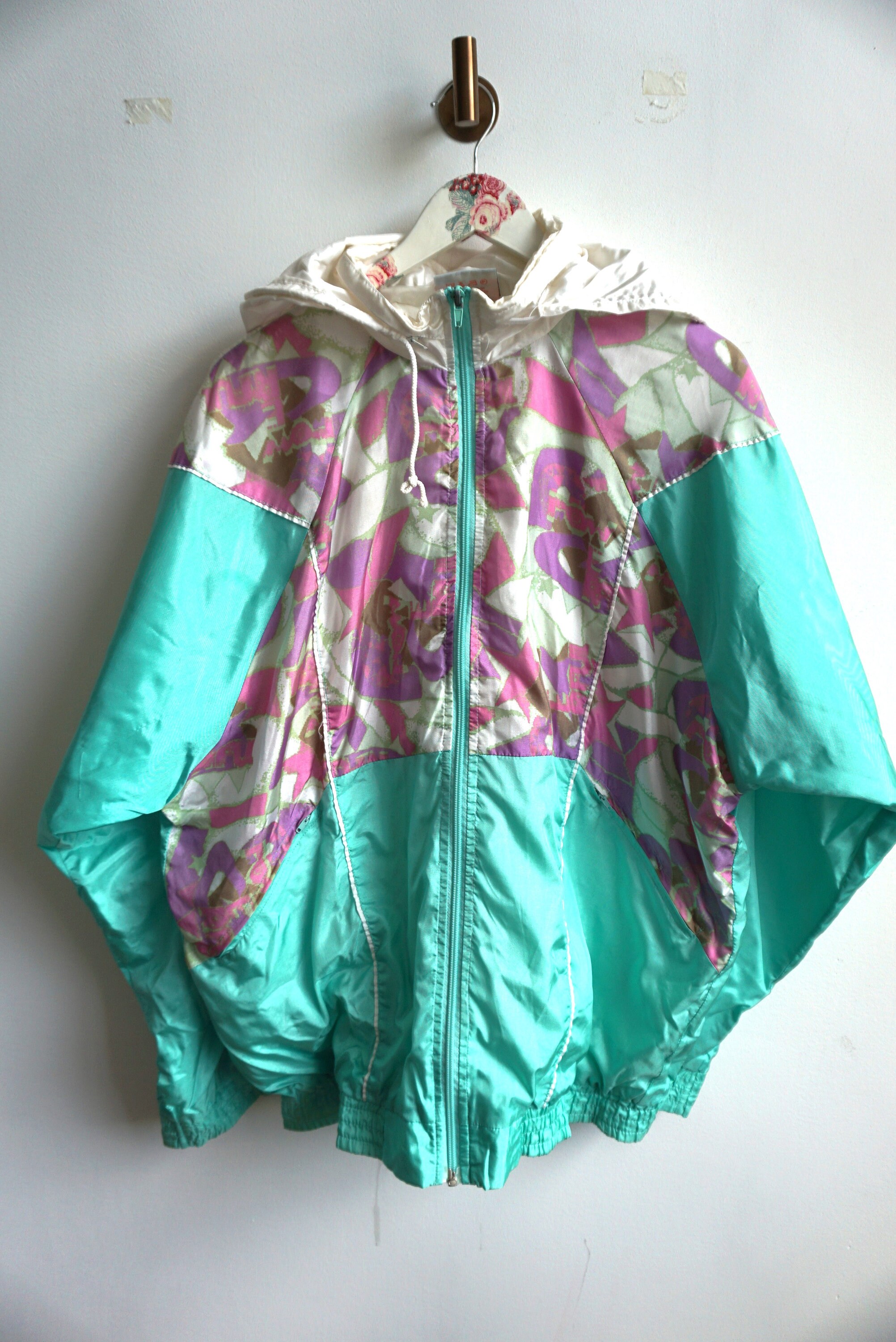 on ミントグリーン ウィンドブレーカー il_fullxfull.6100223995_3cdl.jpg