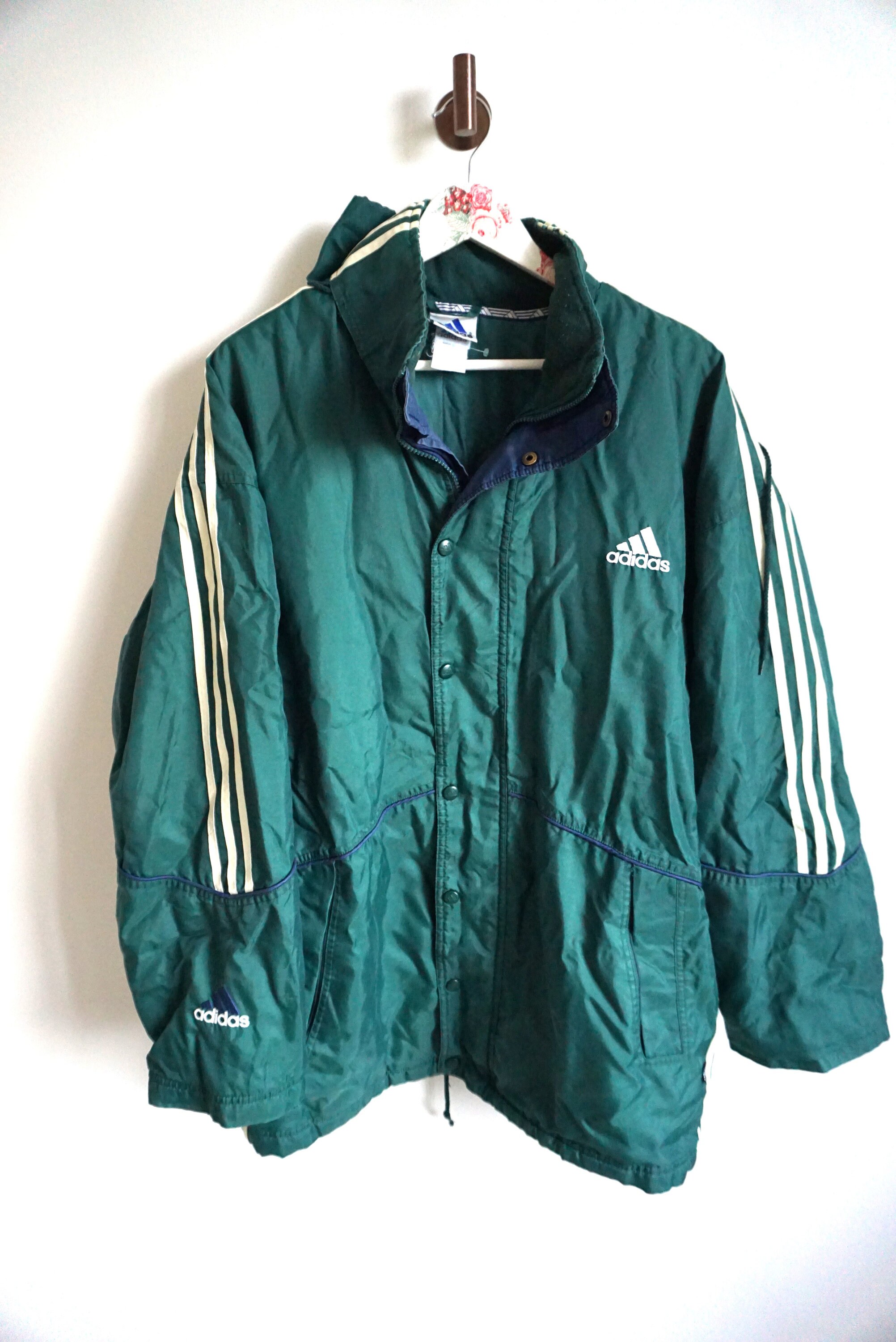 Adidas Snow Jacket - Etsy Adidas Snow Jacket - Etsy