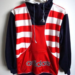 Vintage Adidas Jacket / Mens / Womens / L / Tracksuit Track Top Sweatshirt Activewear Sportswear / Windbreaker Sweater Sweat 90s Jumper