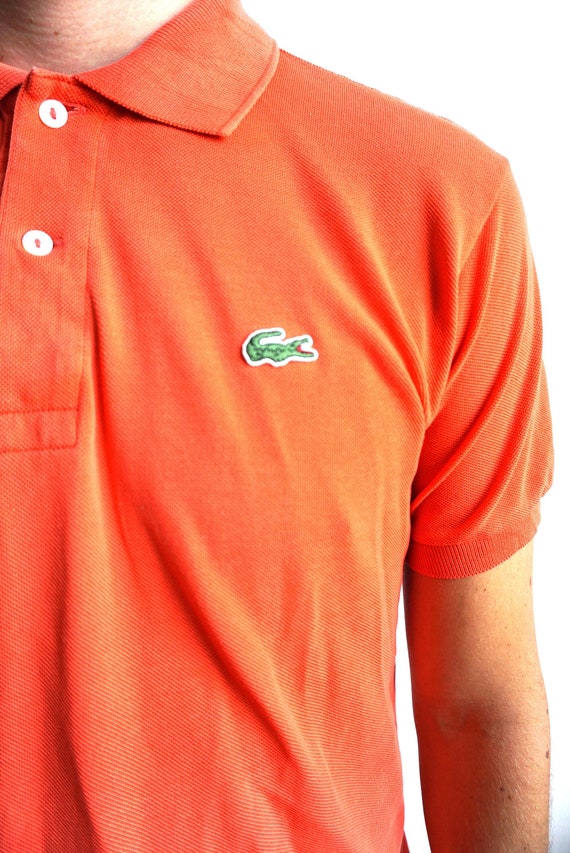 Buy LACOSTE Polo / T-shirt / Orange Shirts / Online in India -