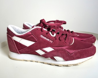 Vintage Reebok-sneakers: kastanjebruine suède casual sneakers (US 9 / UK 6.5)