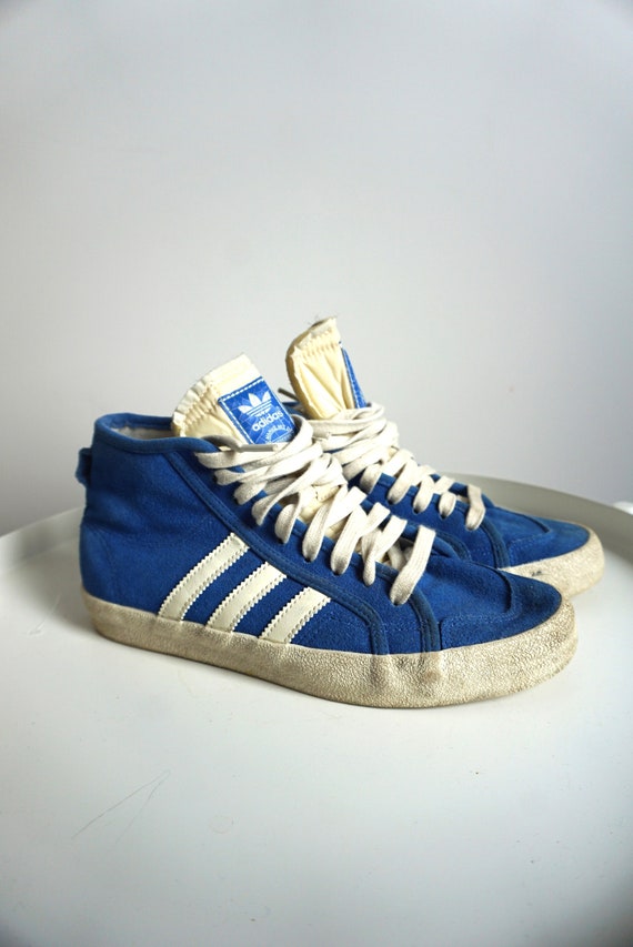 Vintage ADIDAS Suede Leather Boots / Trainers / H… - image 3