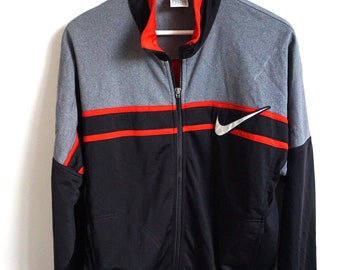 Vintage 90s Nike Grey Tag Track Jacket - Etsy Canada