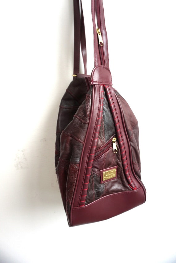 Vintage Genuine Leather Backpack / Bag / Bags / 80