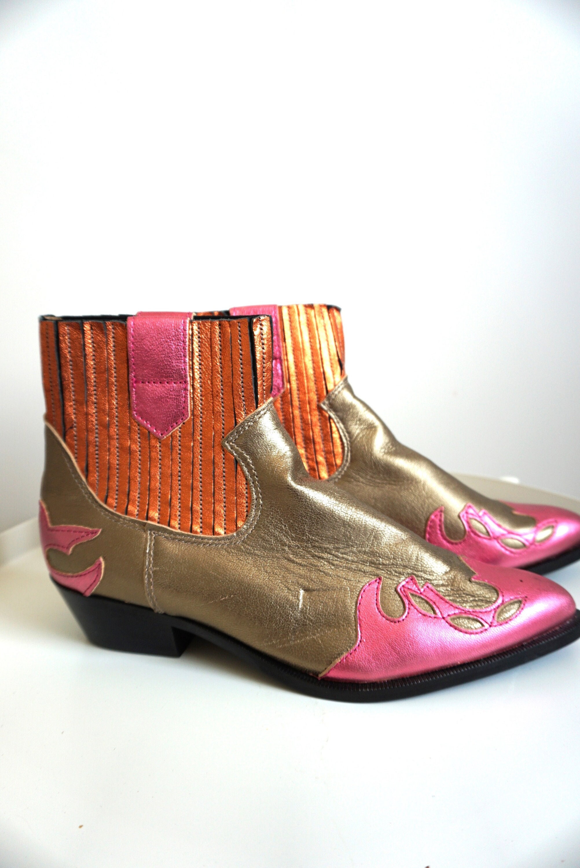 Old West OUTDOORS - 98105 Mens CHAMP Brown Genuine Leather