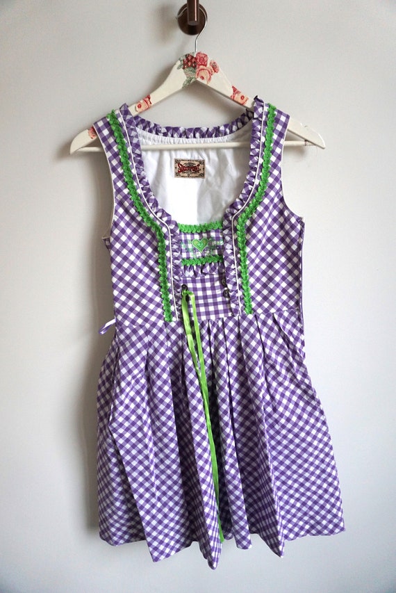 Vintage Traditional Drindl dress / Bavarian Octobe