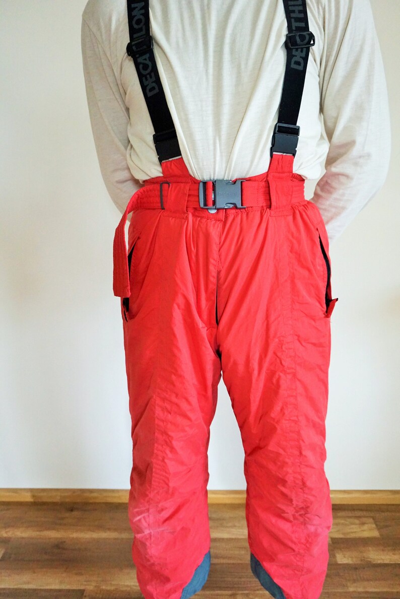 Pantalones de esquí Vintage Decathlon / Pantalones / Tirantes | Etsy