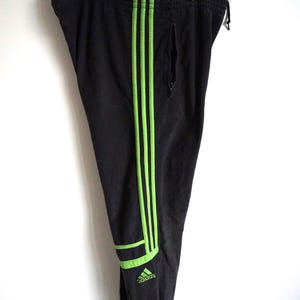 Vintage Adidas Trainers / Sweatpants / Pants / Trousers / Tracksuit / Track / S / M / Gray / Joggers / Parachute / Run / Sweats / 90s