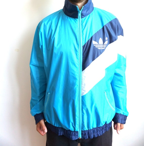 Vintage ADIDAS Raincoat / Rain coat / Windbreaker… - image 2