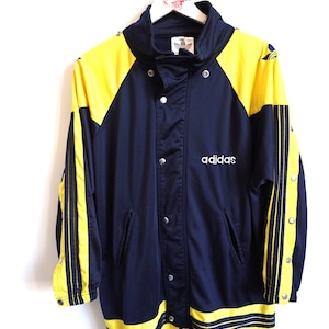Vintage Adidas Jacket / Mens / Womens / M / Tracksuit / Track Top Sweatshirt / Activewear / Sportswear / Windbreaker Sweater Blue Jumper