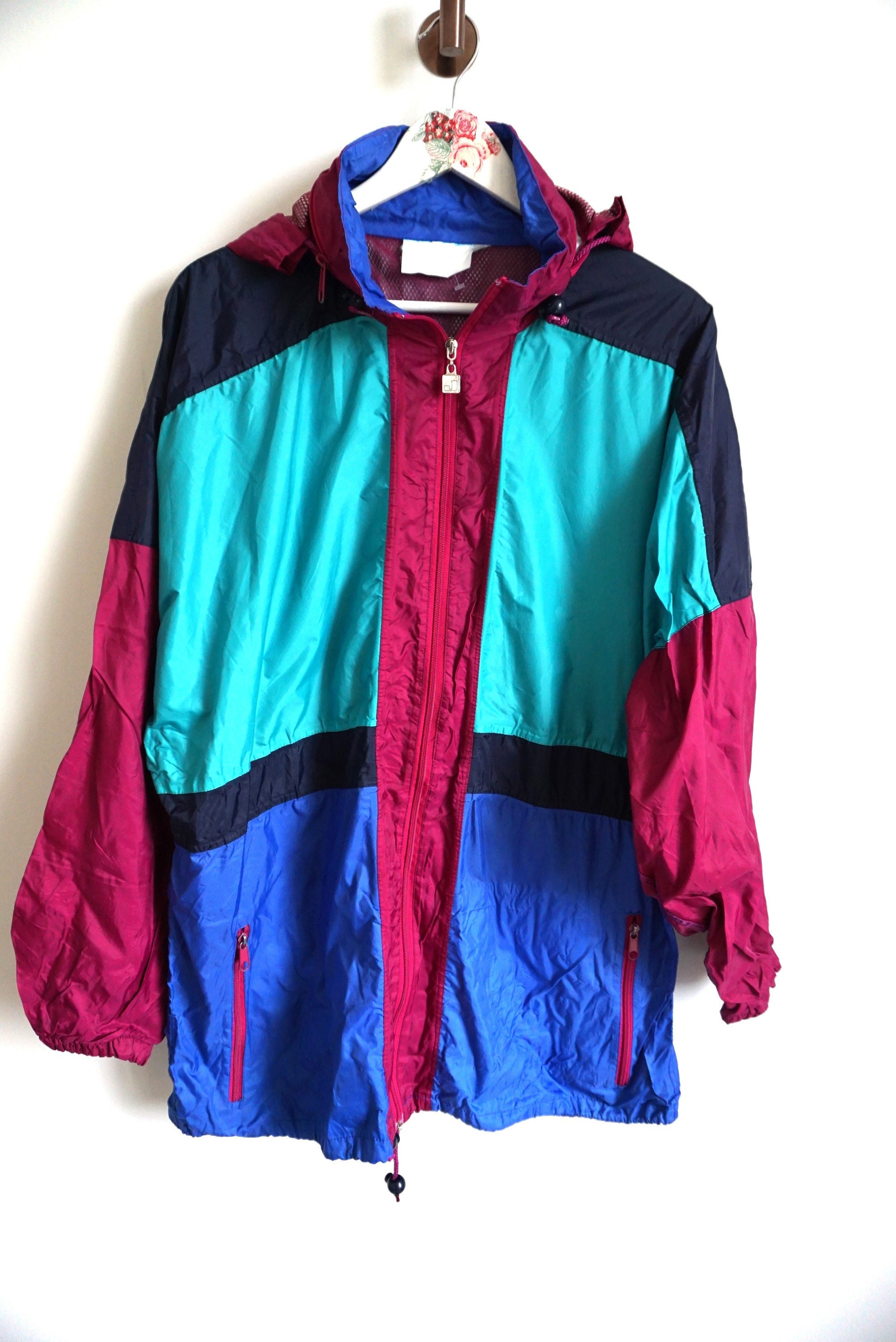 ジャケット・アウター 90s renagate lining blanket cotton jaket Women's Vintage 90s Northstyle Hooded Plaid Blanket Lined