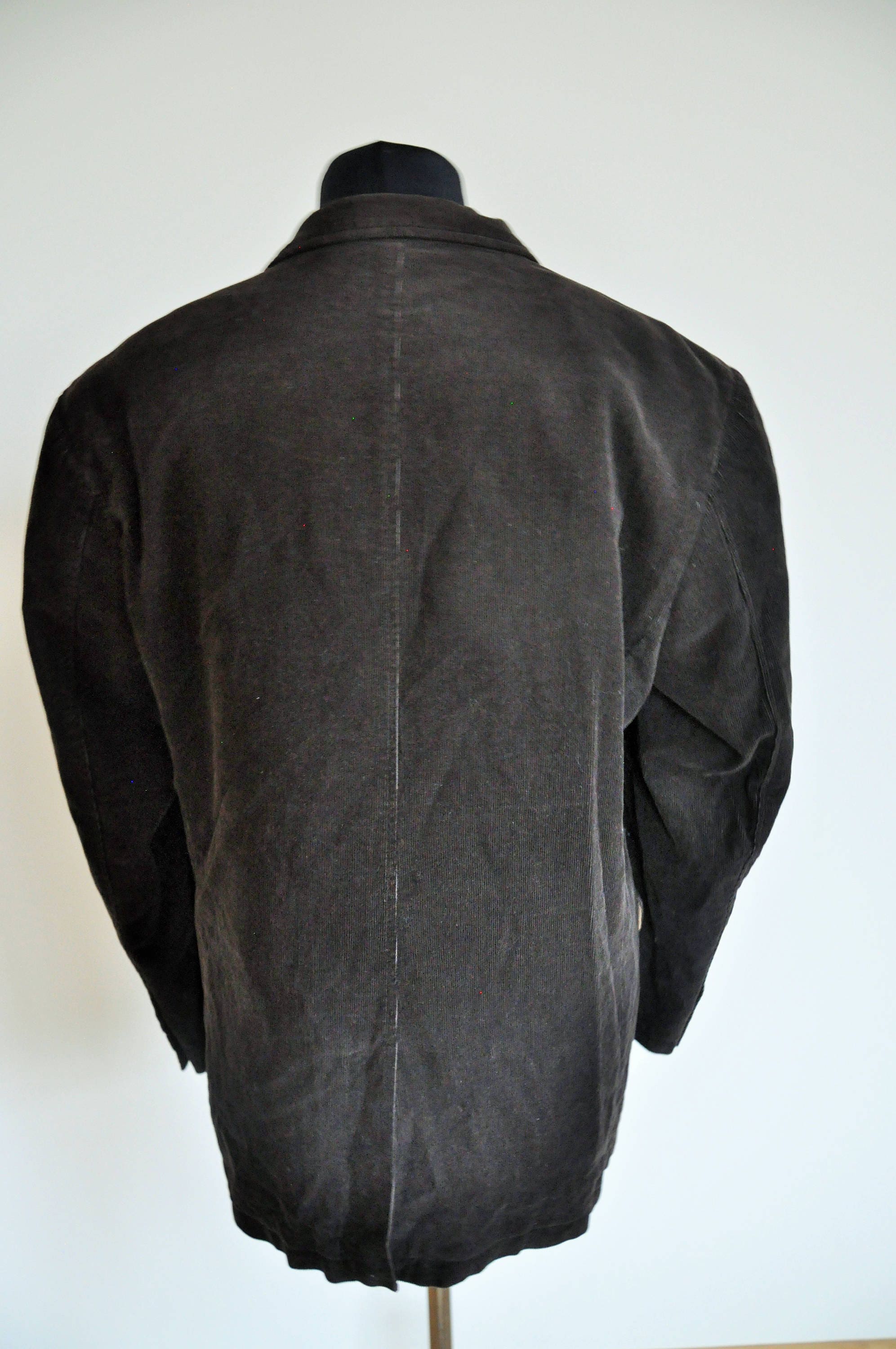 Vintage Mens Velvet Jacket / Smoking jacket / Blazer / Coat / | Etsy