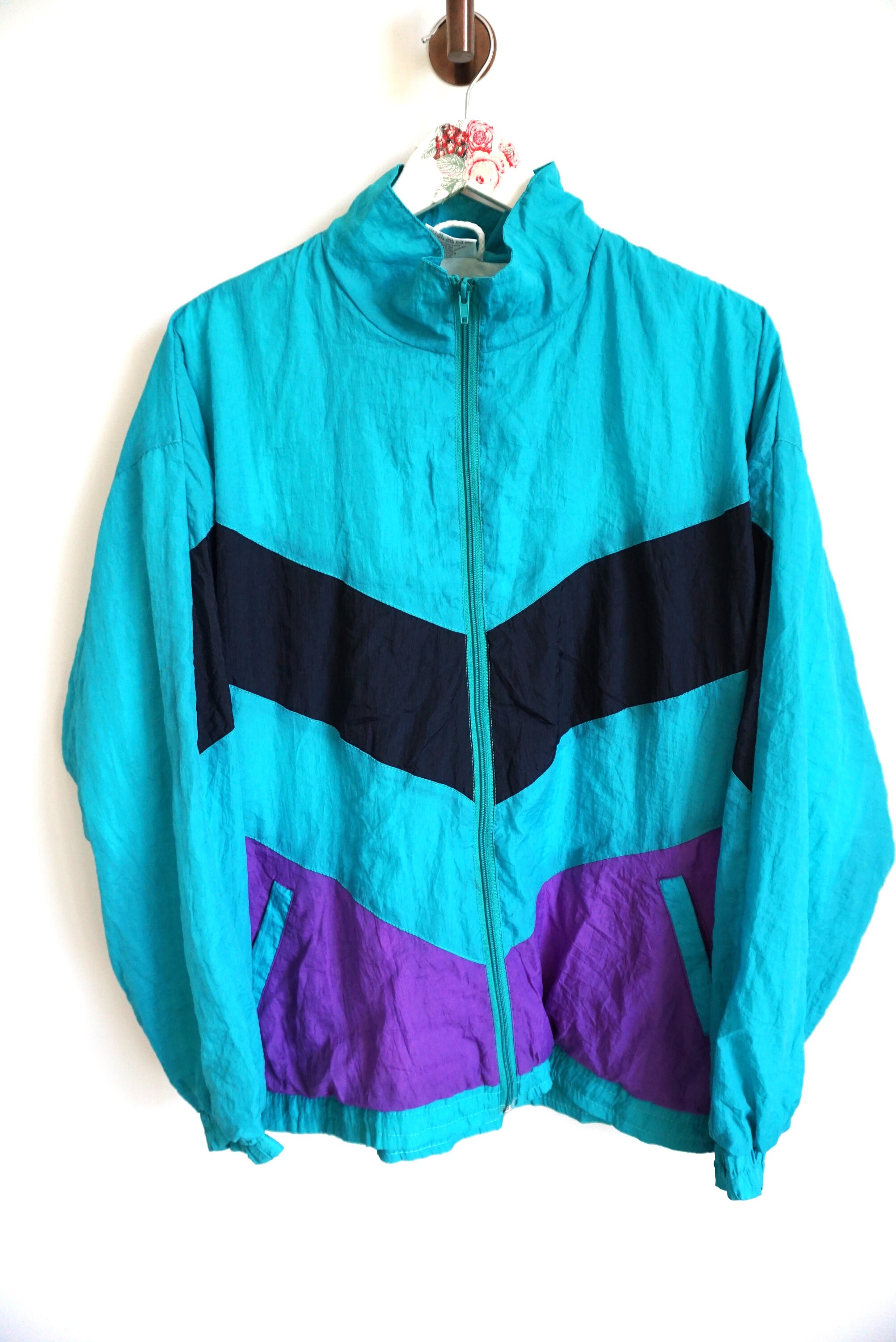 ジャケット・アウター 90supremestreethiphoplevistussychampion Champion x MTV Music Collab Windbreaker Jacket Retro Limited