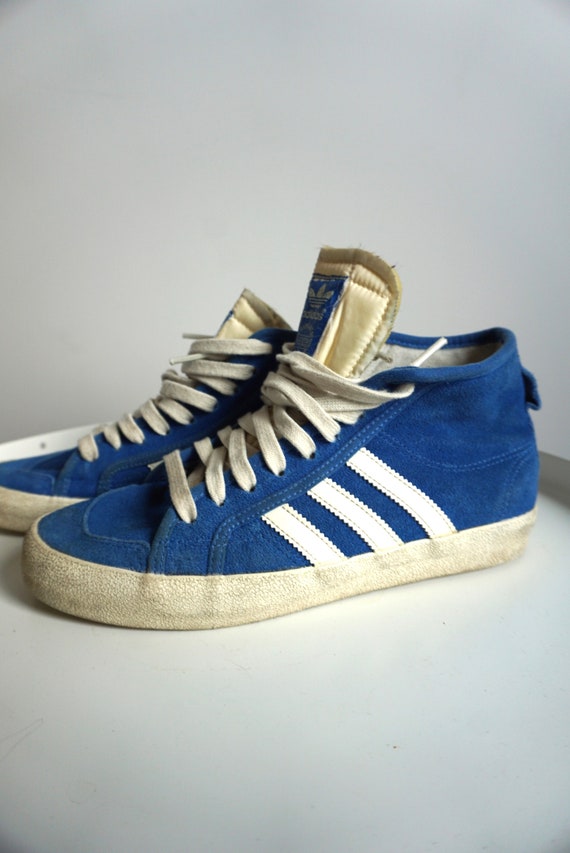 Vintage ADIDAS Suede Leather Boots / Trainers / H… - image 4