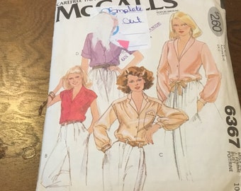 Mccalls Pattern 6367