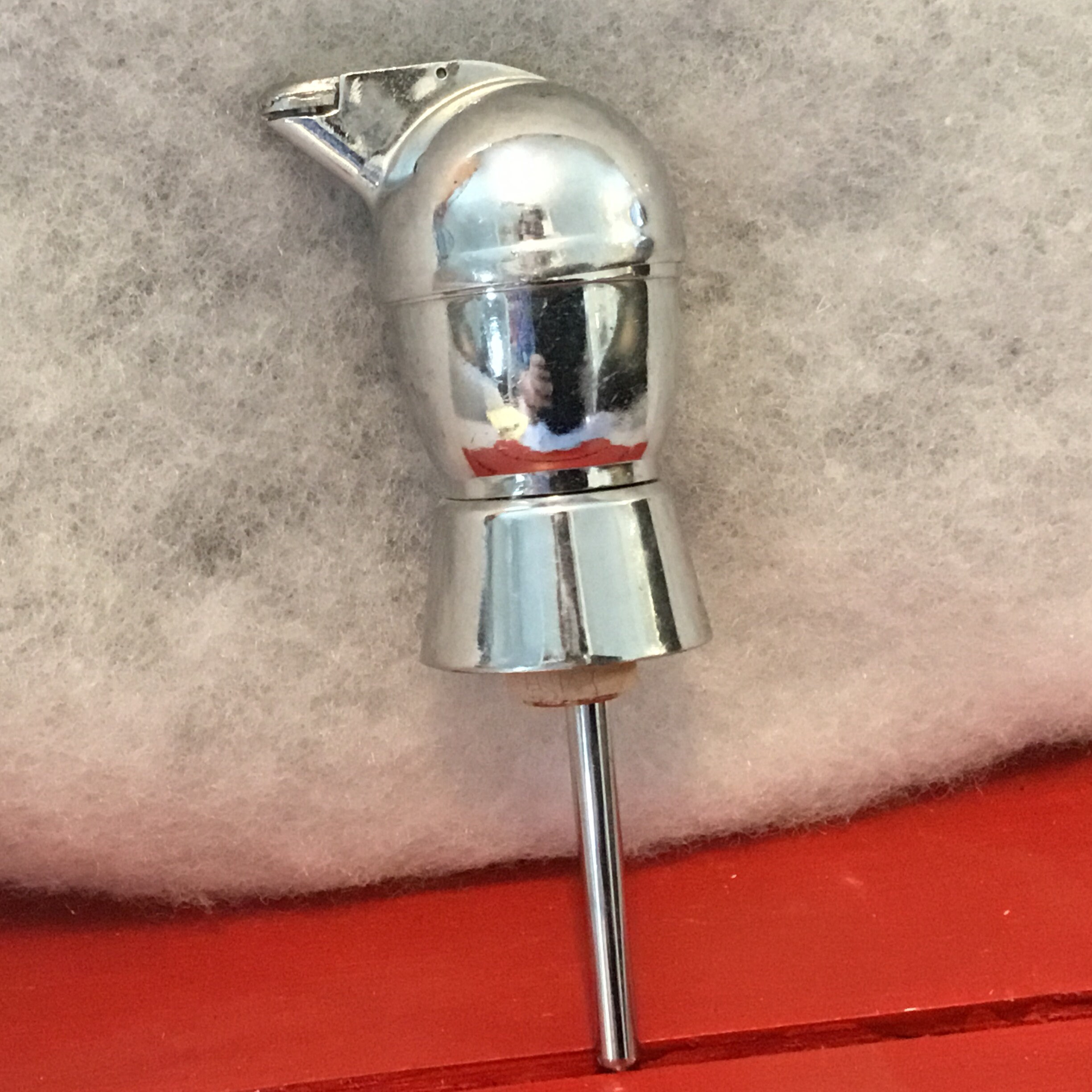 Retro Automatic Jigger/ Alcohol Pourer, Liquor Dispenser, Man Cave Bar