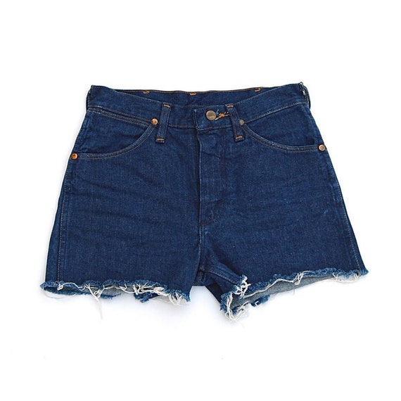 Denim Shorts - Indigo - Waist Size 27 - image 1